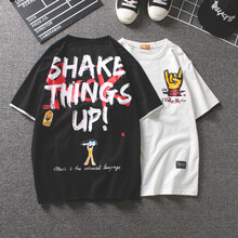 暢印 短袖 男士T恤 白色 S，XL，L，M