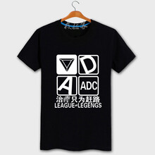 C2潮朝（CHAOCHAO） 短袖 男士T恤 adc黑色 