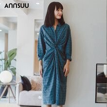 ANNSUU  不對稱，開衩 連衣裙