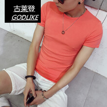 古萊登（GODLIKE） 短袖 男士T恤 西瓜紅 S，XL，XS，L，XXXL，XXL，M