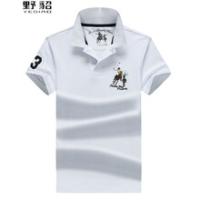 野貂（YEDIAO） 短袖 男士T恤 白色 XL，L，M，XXXL，XXL