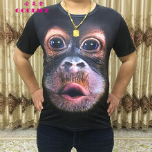 古萊登（GODLIKE） 短袖 男士T恤 大猩猩短袖(黑色) S，XL，L，M，XXL，XXXL