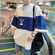 古萊登（GODLIKE） 長袖 男士T恤 藍色 S，XL，L，M