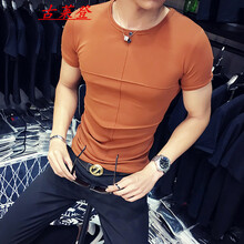 古萊登（GODLIKE） 短袖 男士T恤 焦糖 S，XL，XS，L，M，XXL，XXXL