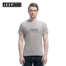 吉普（JEEP） 短袖 男士T恤 卡其（偏小碼） 
