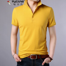 啄木鳥(niǎo)（TUCANO） 短袖 男士T恤 短袖87716黃色 XL，L，XXXL，M，XXL