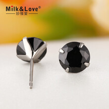 Milk&Love耳釘，耳飾925銀