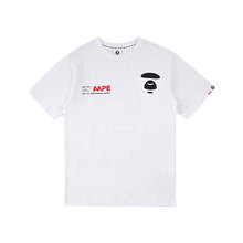 Aape 短袖 男士T恤 白色 