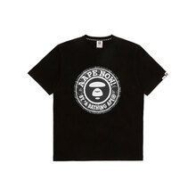 Aape 短袖 男士T恤 AAPTEM0058XXA黑色 