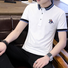 普鴕（PUTUO） 短袖 男士T恤 白色 XL，L，加大，XXL，XXXL，M