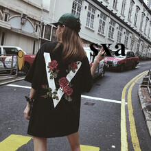 SXA 印花 短袖 T恤 女 圓領(lǐng)