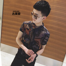 古萊登（GODLIKE） 短袖 男士T恤 1095-DsA216 S，XL，L，XXL，M，XXXL