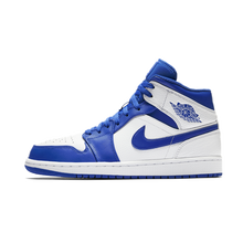 NIKE籃球鞋554724-114 藍(lán)白 
