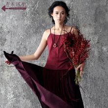 生活在左吊帶/背心修身型