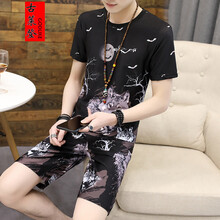 古萊登（GODLIKE） 短袖 男士T恤 狼頭黑 XL，L，XXL，XXXL，M