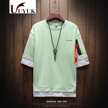 UYUK 短袖 男士T恤 綠色 S，XL，L，XXXL，XXL，M