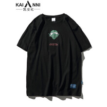 凱安尼（KAIANNI） 短袖 男士T恤 黑色 M
