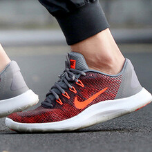 耐克（NIKE）跑步鞋AA7397-006 灰/鮮紅橙 