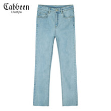 卡賓（CABBEEN）  喇叭褲 女 九分褲 牛仔褲