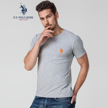 U.S. POLO ASSN. 短袖 男士T恤 灰色 S，XL，L，M，XXL