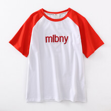 MLBNY 短袖 男士T恤 MLB NY紅色 S，XL，L，XXL，M