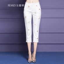 法曼麗（FEMLY）   女 七分褲 休閑褲