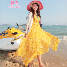 海边韩版沙滩裙