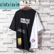 clotvisvim 短袖 男士T恤 黑色 