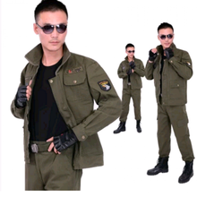 暢印 長(zhǎng)袖 男士T恤 飛鷹軍綠(夏季耐磨套裝) 