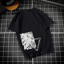 古萊登（GODLIKE） 短袖 男士T恤 黑色T333荊棘飛魚(yú) S，XL，L，XXXL，XXL，M
