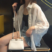 哲澈 POLO領 長袖 女 短外套 