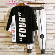 古萊登（GODLIKE） 短袖 男士T恤 灰色一套 S，XL，L，XXL，XXXL，M