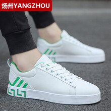 煬州（YANGZHOU）男士8858白綠【帆布】 39