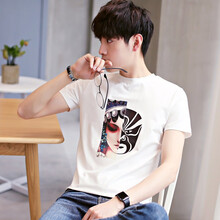 勛度（XUNDU） 短袖 男士T恤 白色 XL，L，XXXL，加大，XXL，M