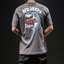 夢(mèng)迪蔻（MENGDIKOU） 短袖 男士T恤 T169深灰色 