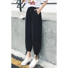 暢印 高腰 燈籠褲 女 九分褲 休閑褲