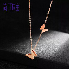 蝴蝶鈦鋼項(xiàng)鏈