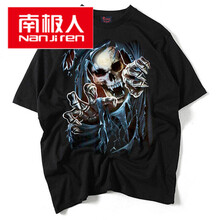 南極人（Nanjiren） 短袖 男士T恤 破布鬼 S，XL，L，M，XXL