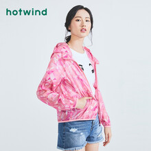 熱風(fēng)（Hotwind） 連帽 長(zhǎng)袖 女 短外套 