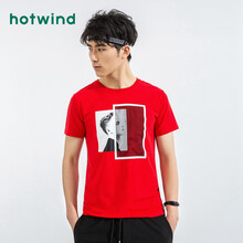 熱風(fēng)（Hotwind） 短袖 男士T恤 05紅色 