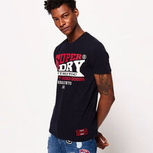 Superdry 短袖 男士T恤 偏黑 