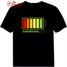 蔻梅（KOUMEI） 短袖 男士T恤 電池 