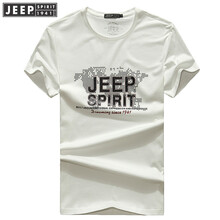 Jeep 短袖 男士T恤 白色 XL，L，XXL，XXXL，M