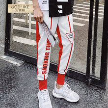 古萊登（GODLIKE） 短袖 男士T恤 B1194紅色褲子 S，XL，L，M，XXL，XXXL
