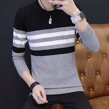 富貴鳥（FUGUINIAO） 長袖 男士T恤 灰色 XL，L，XXXL，加大，M，XXL