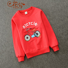 蔻梅（KOUMEI） 長(cháng)袖 男士T恤 紅色 紅色單車(chē)衛衣 