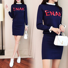 澳曼路（AOMANLU）  印花，紗網(wǎng) 連衣裙