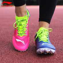 李寧（LI-NING）跑步鞋004-2藍/玫紅鴛鴦 