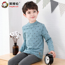 中男童加厚棉睡衣