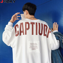 Jazky 長(zhǎng)袖 男士T恤 W566白色 XL，L，XXL，XXXL，加大，M